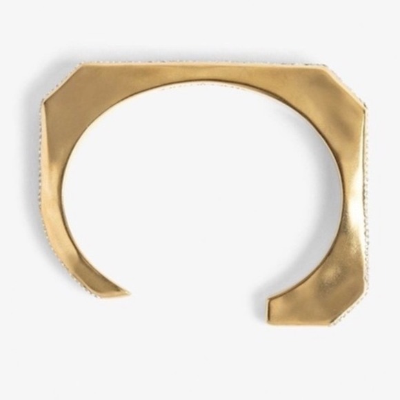 Zadig & Voltaire Cecilia Strass Bracelet in Old Gold - Picture 3 of 7
